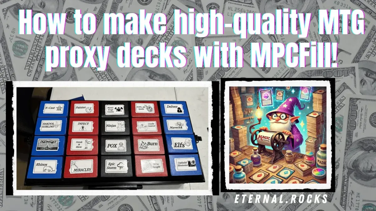 How To Use MPCfill To Make Proxy Decks for MTG